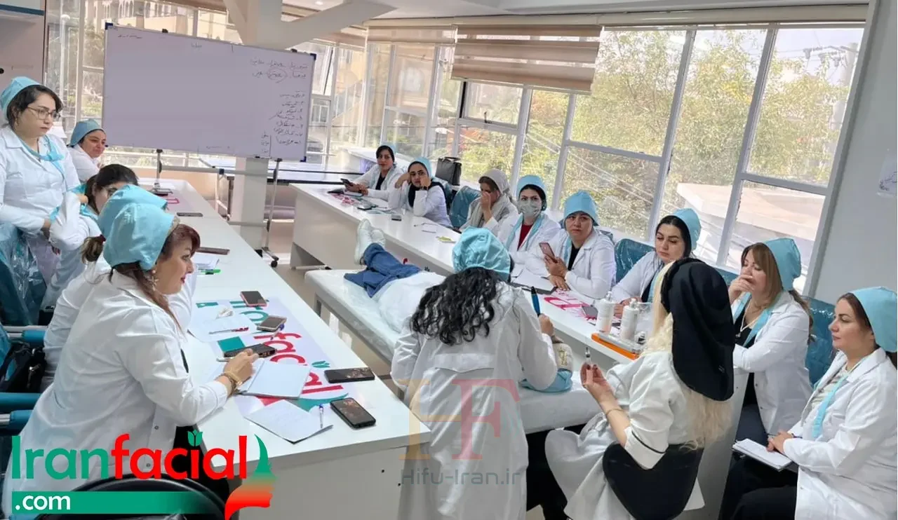 نمونه کار آبرسانی پوست کرج